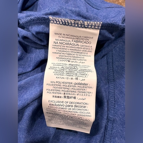 Seattle Seahawks Blue Long Sleeve Shirt NWOT - Picture 3 of 5